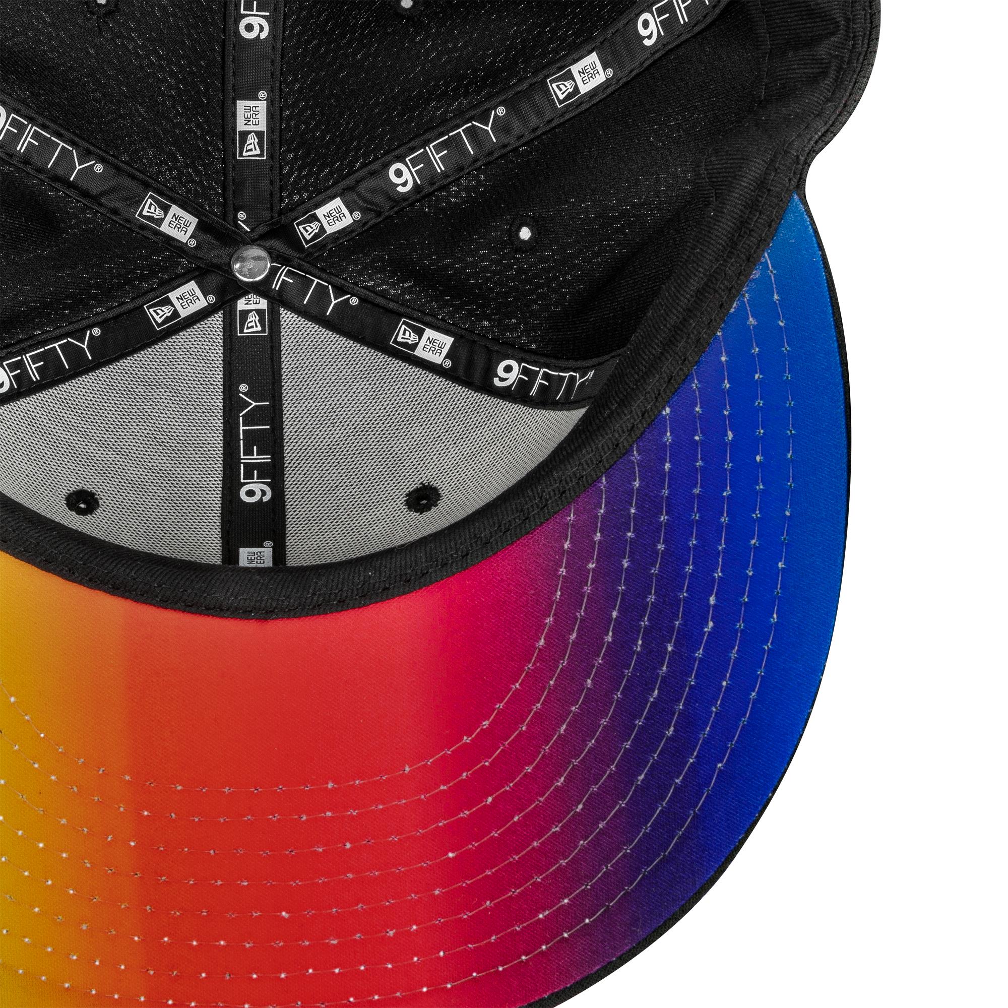 Multicolour Underside of PXG Outline 9FIFTY Snapback Cap Peak
